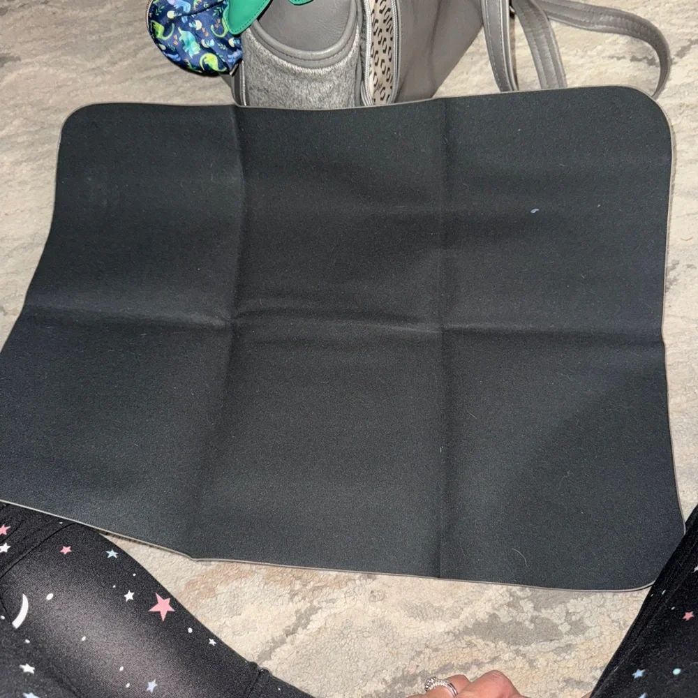 Gray Itzy Ritzy mini diaper bag - Picture 4 of 7